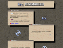 Tablet Screenshot of hifimagazin.hu